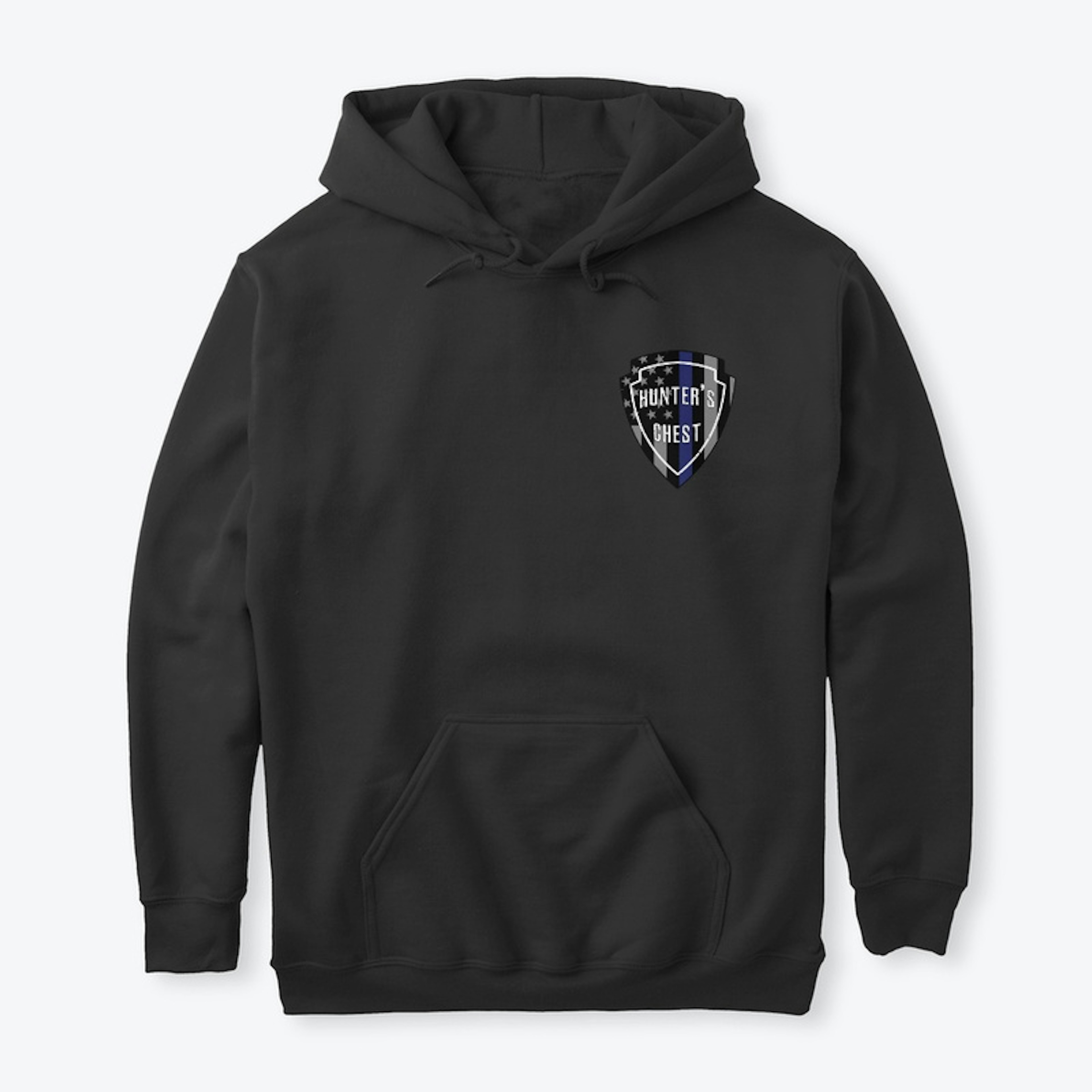 Hunter's Chest Blue Line Hoodie